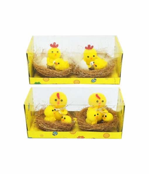 Easter Nest Decoration Assorted 2pk