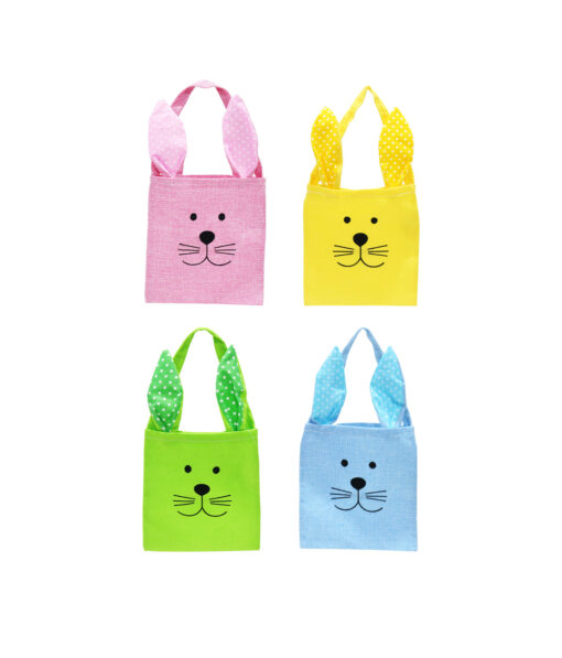 Easter Bunny Tote Bag Assorted