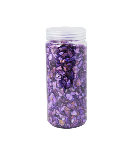 Purple Natural Crushed Sea Shells 4-10mm 550g