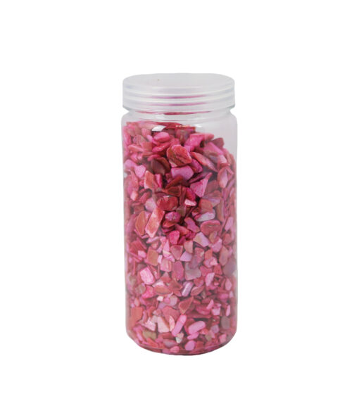 Pink Natural Crushed Sea Shells 4-10mm 550g