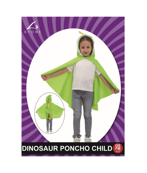 Dinosaur Poncho Child