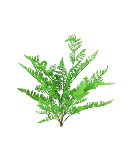 Green Fern Leaves Bunch 7 branch 57cm