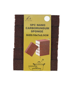 Nano Carborundum Sponge 5pc 10x7x2.5cm