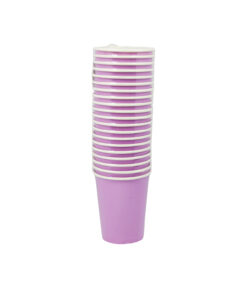 Lavender Paper Cup 9oz 20pk