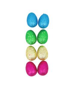 Glitter Easter Fillable Eggs 8pk